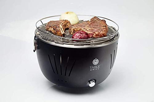 TABLE GRILL Asador portátil de carbón práctico y muy fácil de usar