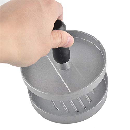 FidgetFidget Non-Stick Burger Press Hamburger Patty Maker Mold Kitchen Tool for BBQ Grill
