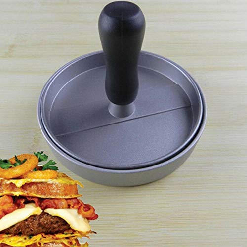 FidgetFidget Non-Stick Burger Press Hamburger Patty Maker Mold Kitchen Tool for BBQ Grill
