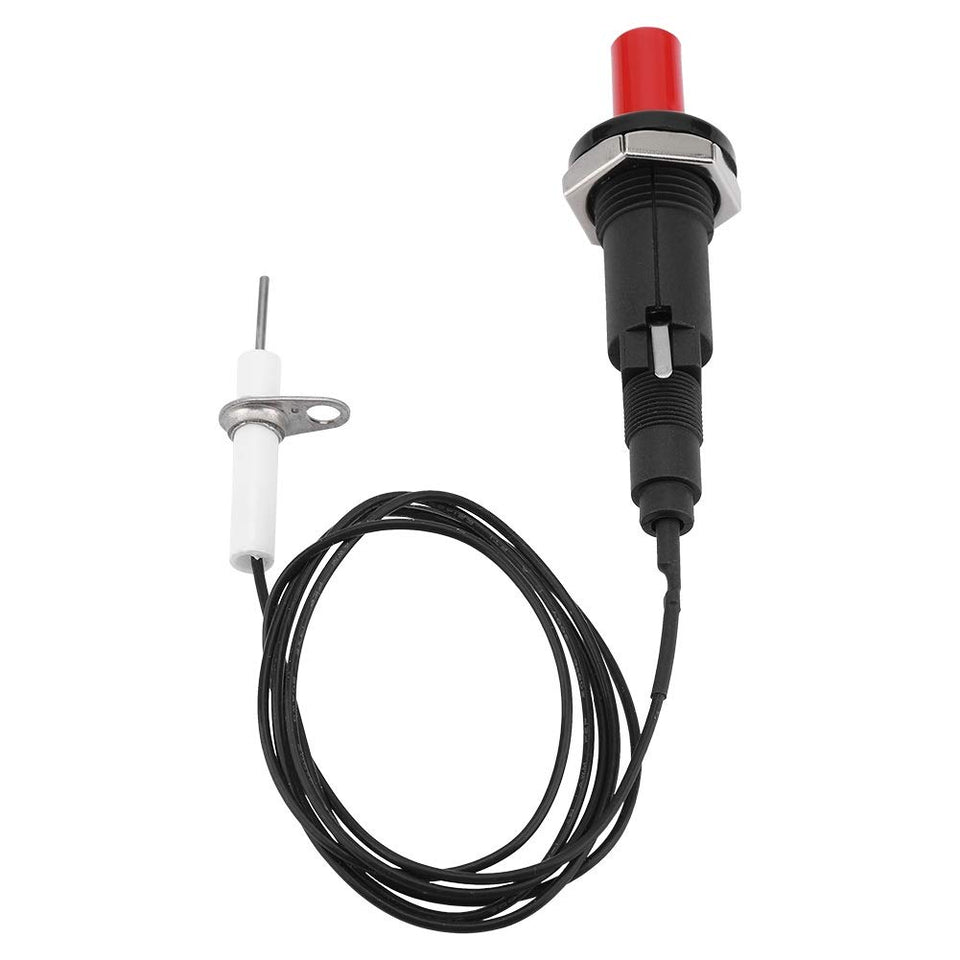 Encendedor piezoeléctrico - Juego de encendido Piezo Spark 1 Out 2 Kit de encendido Piezo Spark Grill BBQ Grill Botón de encendido para estufa de chimenea Gas