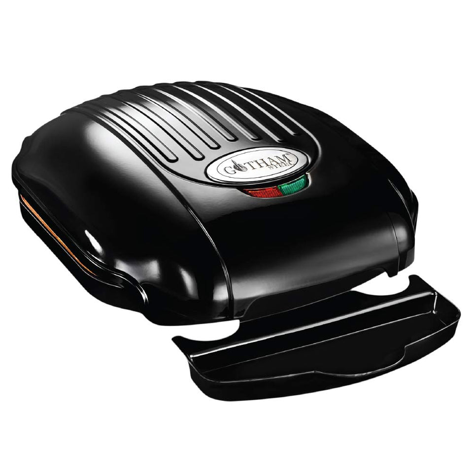 ELECTRIC GRILL parrilla eléctrica multiusos. Diseñado para DRENAR LA GRASA y cocinar los alimentos de AMBOS lados AL MISMO TIEMPO.