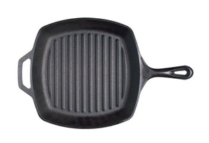 Lodge sartén parrilla cuadrado presazonado, 26.7 cm