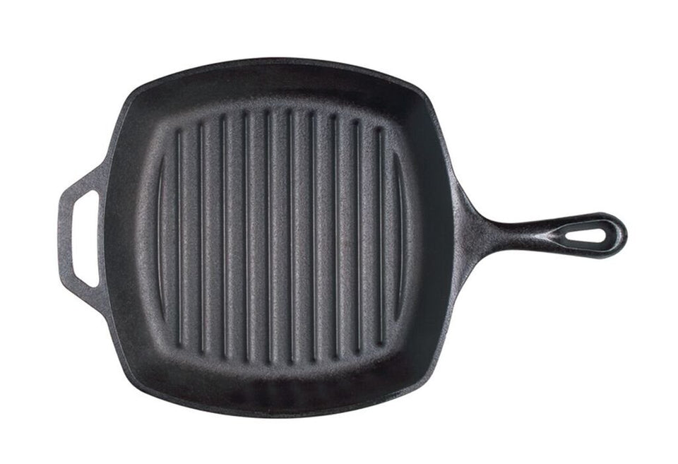 Lodge sartén parrilla cuadrado presazonado, 26.7 cm