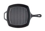 Lodge sartén parrilla cuadrado presazonado, 26.7 cm