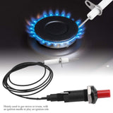 Encendedor piezoeléctrico - Juego de encendido Piezo Spark 1 Out 2 Kit de encendido Piezo Spark Grill BBQ Grill Botón de encendido para estufa de chimenea Gas