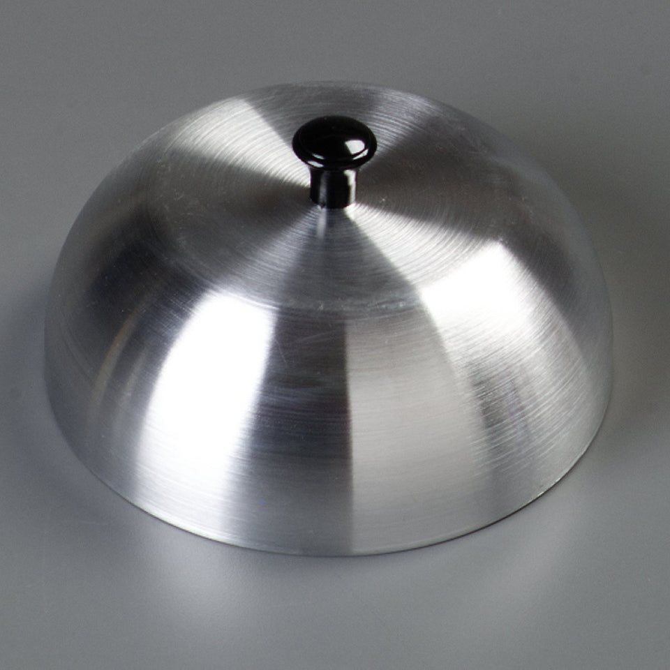 Carlisle 60103 Aluminum Burger Cover/Cheese Melting Dome, 6"