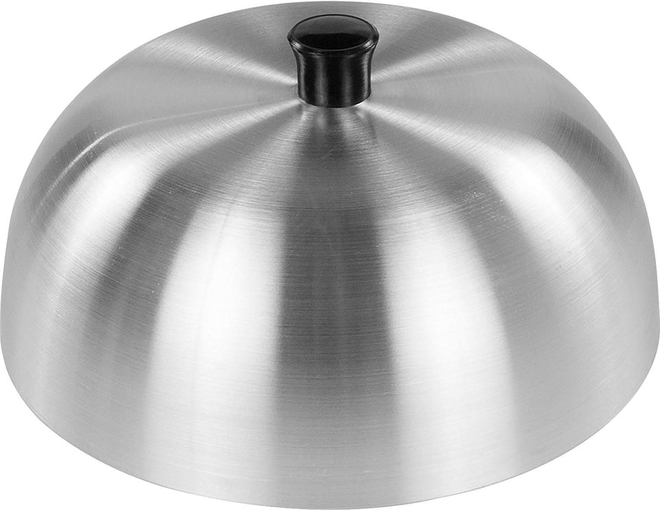 Carlisle 60103 Aluminum Burger Cover/Cheese Melting Dome, 6"