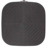 Rachael Ray Cucina sartén antiadherente anodizado duro, rojo, gris (Gray with Red Handles), 11-in Deep Square Grill Pan, 1
