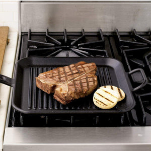 Lodge P12SGR3 Sarten/Parilla Cuadrada, 30.48 cm