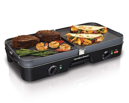 Hamilton Beach 38546 3-in-1 Grill/Griddle
