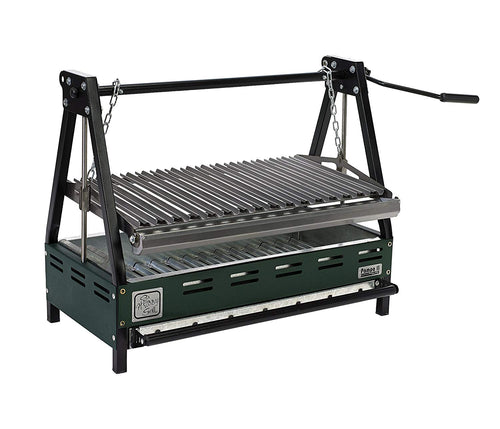 Hobby Grill Asador Pampa II Black Empotrable, color Verde/Negro, 50.5 x 111 x 83 cm