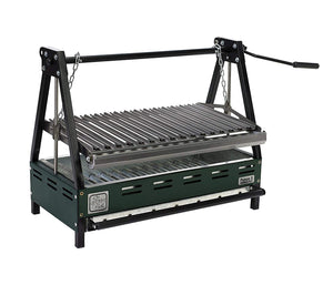 Hobby Grill Asador Pampa II Black Empotrable, color Verde/Negro, 50.5 x 111 x 83 cm