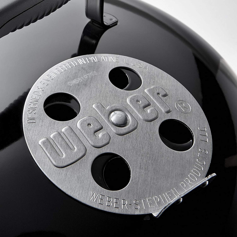 Weber 10020 Smokey Joe Parrilla portátil de 14 Pulgadas