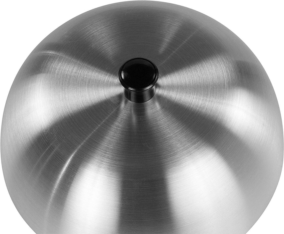 Carlisle 60103 Aluminum Burger Cover/Cheese Melting Dome, 6"