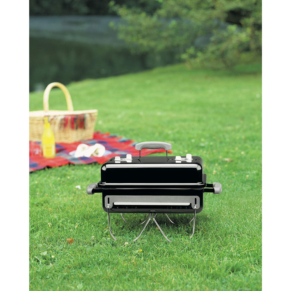 Weber 121020 Go-Anywhere Parrilla Carbón Vegetal Barbacoa