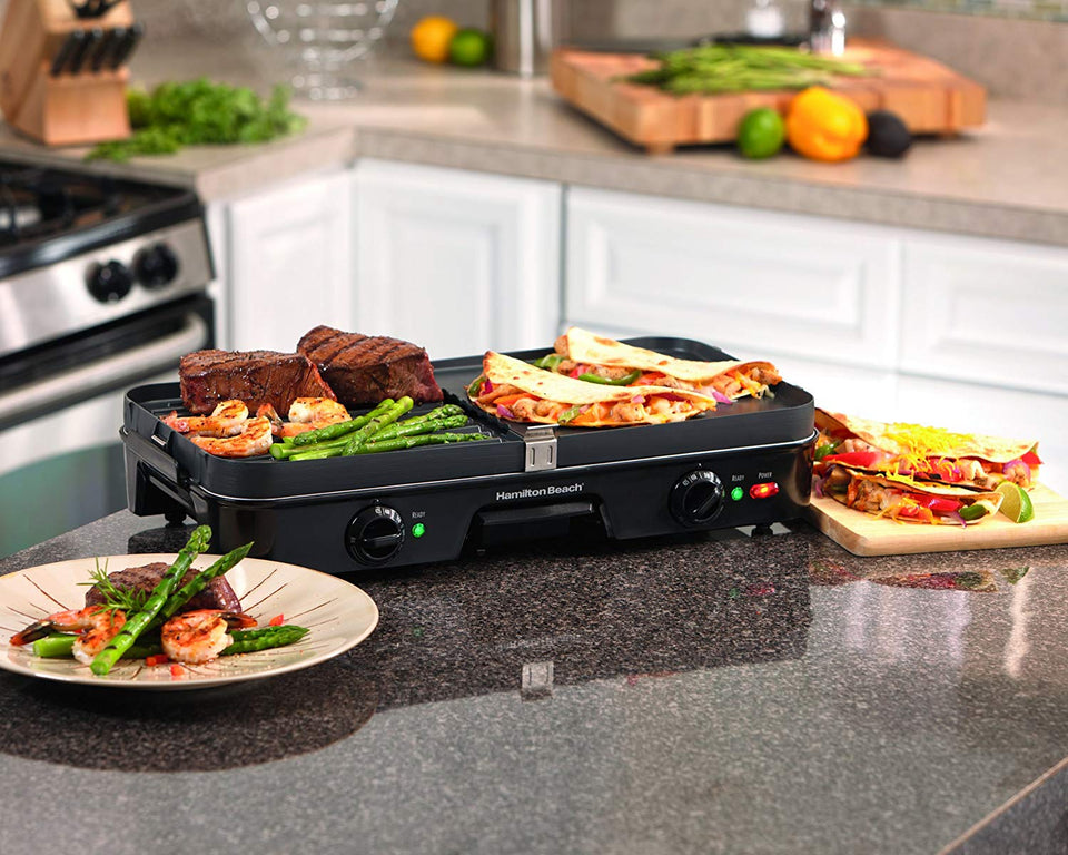 Hamilton Beach 38546 3-in-1 Grill/Griddle