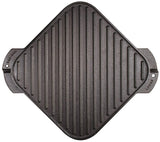 Lodge LSRG3 Single-Burner Reversible Grill/Griddle, 10.5-inch